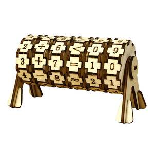 Portalápices con Calendario Perpetuo, <span class=keywords><strong>Rompecabezas</strong></span> 3D Estereoscópico, Materiales de Ensamblaje Hechos a Mano, Regalos DIY, Experimentos Científicos - Product Image 4