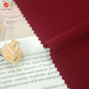 Производитель Дешевый пользовательский бесплатный образец импортер трикотажная одежда Джерси полиэстер мох креп текстильная ткань для одежды - Product Image 6