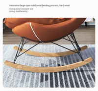 Fauteuil design moderne unique inclinable avec pédale Fauteuil de luxe confortable avec dossier Canapé Chaise pour meubles de salon
