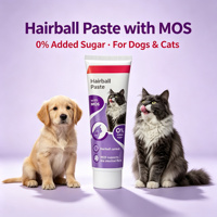 Expédition Rapide – Gel de Psyllium et Probiotiques Oméga-3 pour Chiens et Chats – Traitement Anti-Boules de Poils et Soutien de la Santé Intestinale pour Toutes Races