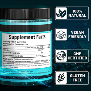 OEM Private Label <strong>Creatine</strong> Monohydrate Pre Workout Supplement Muscle Growth 5000mg <strong>Creatine</strong> <strong>Gummy</strong> - Product Image 4
