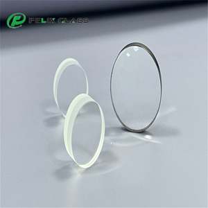 เลนส์โค้งเว้า-โค้งนูน FELIX Edge สีดำเคลือบ Optical IR ทำจากวัสดุ CaF2, ZnSe, ZnS, Ge, MgF2 และแก้ว Si สำหรับระบบ IR - Product Image 1