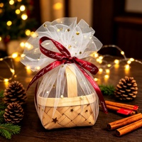 Nouvelle boîte à dragées professionnelle en bois de style bohème, petite taille, pour cadeaux d'invités de mariage, bonbons, cosmétiques, ou sucre de table