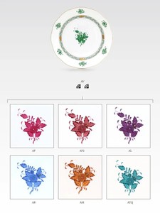 Service de vaisselle en porcelaine fine Joy, motif floral romantique, style français, pour mariage, vente en gros, fabrication OEM - Product Image 6