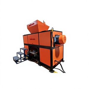 Advanced Double Shaft <b>Tyre</b> Wire Shredder <b>Machine</b> High Performance Industrial Recycling Equipment for Export Markets - Product Image 1