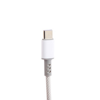 Vente en gros câble de données Tressé 60W QC3.0 USB-C cordon Type-C 3A câble de charge rapide