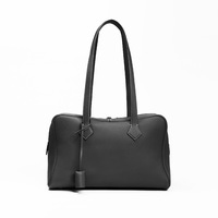 Bolso Bandolera de Cuero Genuino TC de Alta Calidad, Diseño Original de Lujo Ligero, para Mujer, con Cierre de Cremallera