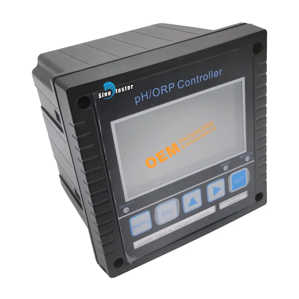 drinking water treatment chlorine tester online orp meter controller monitor ph probe meter electrode tds sensor for mud slurry