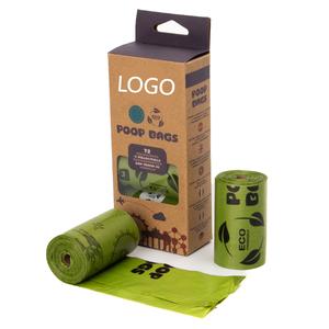 कस्टम Biodegradable खाद आकार कुत्ता गोली चलाने की आवाज़ बैग - Product Image 4