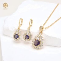 Ensemble de boucles d'oreilles Elfic collier photo personnalisé colliers de mode ensembles de bijoux femme jewelri