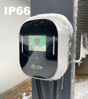 Station de recharge pour véhicules électriques Zencar 32A Type 2, chargeur de voiture domestique 22kW, borne murale intelligente triphasée TUV CE avec application Wifi pour véhicules électriques