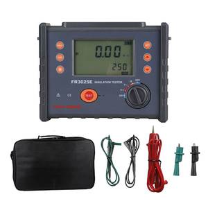 Testeur de résistance d'isolement numérique FR3025E <span class=keywords><strong>2500V</strong></span> AC <span class=keywords><strong>Hipot</strong></span> Haute précision Garantie 1 an Haute tension - Product Image 2