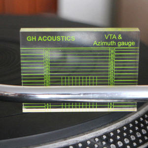 Regla de Ajuste de Precisión para Discos de Vinilo, Acrílico Transparente, Herramienta de Medición Profesional para Calibración - Product Image 6