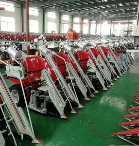 Cortador de trigo de arroz arrozal autopropulsado de larga duración, máquina de encuadernación de cosecha de cebada de sorgo de grano profesional para granja - Product Image 4