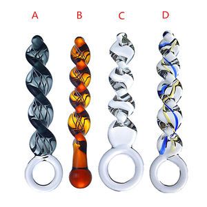 Masturbator Realistische <span class=keywords><strong>Dildo</strong></span> Penis Grote G-Spot Volwassen Seksspeeltjes Dual Head Crystal <span class=keywords><strong>Glass</strong></span> <span class=keywords><strong>Dildo</strong></span> 'S Anale Butt Plug Voor Vrouw Vrouw - Product Image 1