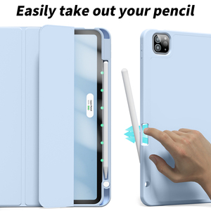 Bao Da Dạng Bút Cho <span class=keywords><strong>iPad</strong></span> Pro3 11, Vỏ Bọc Máy Tính Bảng Chống Rơi Kiểu <span class=keywords><strong>Amazon</strong></span> Mới Của Nhà Máy Với Hộp Đựng Bút Chì Cho <span class=keywords><strong>iPad</strong></span> 11 Pro 2021 - Product Image 5