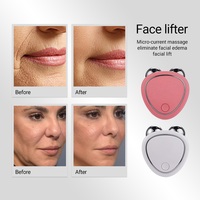 Logo personnalisé d'usine masseur à micro-courant du visage Massage de rajeunissement de la peau lifting du visage appareil de tonification du visage rechargeable