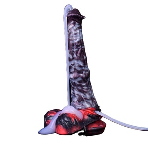 NNSX Soft Silicone Realistic Penis Horse Squirting <b>Dildo</b> for Women G Spot Stimulation Females Big Dick Suction Cup Sex Toys - Product Image 1