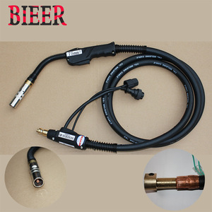 Bier Gas Shielded Welding Torch 500A Air Cooled Co2 Welding Cable For Welding - Product Image 2