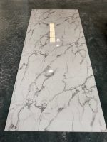 Panneaux muraux en PVC à impression numérique effet marbre, largeur 1220, modernes, imperméables et écologiques pour salle de bain, escalier, salon