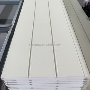 Panneaux sandwich modernes en métal et polyuréthane, motifs décoratifs, imperméables, résistants au feu, écologiques pour murs extérieurs et intérieurs - Product Image 1