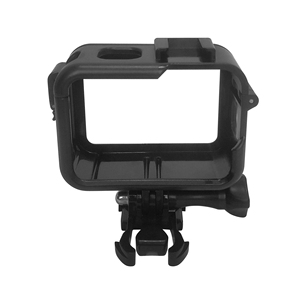 Boîtier de caméra à <span class=keywords><strong>action</strong></span> ouverte sur le côté exclusif avec couvercle de protection en silicone pour GoPro Hero13 12 11 10 9 <span class=keywords><strong>Noir</strong></span> - Product Image 3