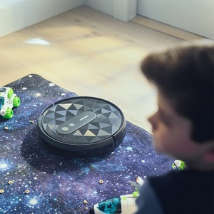 AIRROBO P20 USA Envío Gratis Aspiradora Robótica de Plástico Seco 2800Pa con Control por App y Carga Automática para Cuidado de Alfombras y <span class=keywords><strong>Pelo</strong></span> de <span class=keywords><strong>Mascotas</strong></span> - Product Image 2