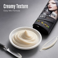 Crème Colorante Semi-Permanente Professionnelle en Gros à Faible MOQ 100ML+100ML en Diverses Couleurs