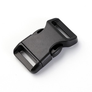 Black Plastic Buckle 20mm Inner Diameter Adjustable For <b>Bag</b> And Clothing <b>Accessories</b> - Product Image 4