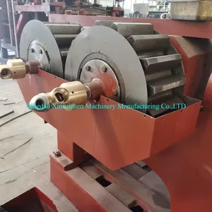 XK400 Rubber and Plastic Mixing Mill Machine Motor Under Rollers