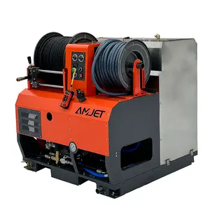 High Pressure Fuel Sewer Cleaning Pipe Drain Cleaning Machine Sewer Jetter 200 Bar Drain Cleaner