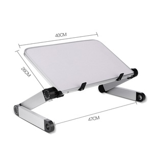 Soporte Desmontable para Portátil de Aleación de Aluminio, Soporte Plegable Multiángulo para Portátil de 15.6 Pulgadas para Cama - Product Image 6