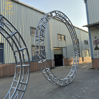 Estructura Circular de Aluminio de 290*290 mm, Diámetro de 2/3/4 Metros, para Festivales de Música y Exhibiciones al Aire Libre