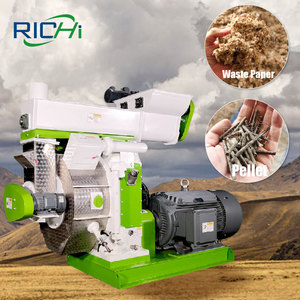 Machine RICHI à meilleur prix 5-7 t/h fabriquant des granulés à partir de vieux papiers - Product Image 1