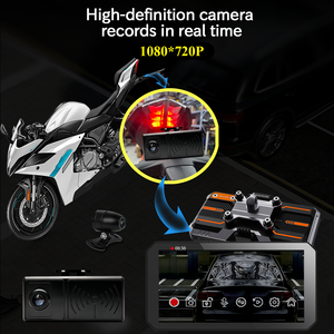 Vente en gros de navigateurs GPS pour moto avec écran tactile IP67 de 6 pouces, Android Auto sans fil, CarPlay, <span class=keywords><strong>radar</strong></span> de détection d'angle mort par ondes millimétriques - Product Image 5
