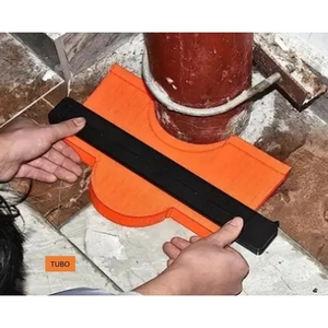 Coupe-carreaux manuel à découper et à cisailler, 12 cm, épaisseur 10 mm, coupe à 90 degrés, diamètre max. 300 mm pour projets de bricolage - Product Image 4
