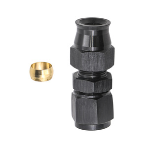 Conector adaptador de combustible An6, aleación de aluminio de 5/16 pulgadas, negro, para modificación de automóviles diésel, actualización y reacondicionamiento - Product Image 5