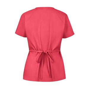 Set di scrub con fasciatura personalizzata elasticizzati e traspiranti da donna, camice da allattamento, uniformi mediche, uniformi chirurgiche ospedaliere in Spandex - Product Image 1