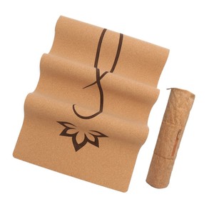 Diseño personalizado profesional Tamaño Imprimir Vegan Yoga Matt Tamaño personalizado Yoga Mat Cork Mat - Product Image 5