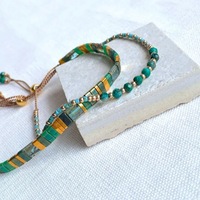 Handgemaakte, verstelbare armband van delicate zaadkraaltjes, vriendschapsarmband voor vrouwen, strand- en zomersieraden, minimalistisch BFF-cadeau