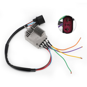 พัดลมระบายความร้อนไฟฟ้าควบคุม 8E0959501AG 12V สำหรับพาสต้า B7 อะไหล่ทดแทน YC102424 - Product Image 4