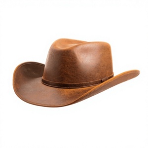 Black Polyester/Cotton Cowboy <b>Hat</b> Wide Brim Western Style Braided Band Unisex Fashion Summer Outdoor <b>Party</b> Travel <b>Hat</b> - Product Image 1