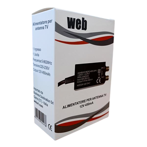 Fuente de Alimentación para Antena de TV 12V 450mA Solo para Uso en Interiores - Product Image 3