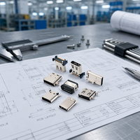 MUP Heißer Verkauf 2P SMD Typ H0.95 PCB Batteriestecker 5000 Zyklen Batteriehalter für Kartenleser, Auto usw.