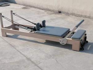 Reformer de Pilates de Madera de Arce al por Mayor y al por Menor con Media Torre, Reformer de Pilates de Madera de <span class=keywords><strong>Oax</strong></span> con 1/2 Trapecio - Product Image 6