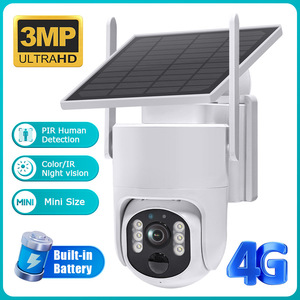 Camera năng lượng mặt trời 4G ngoài trời, <span class=keywords><strong>model</strong></span> riêng tư xuyên biên giới, cảm biến CMOS Full Color HD 3.0 triệu điểm ảnh, lưu trữ đám mây, bảo hành 1 năm, chuẩn IP65, tầm nhìn toàn cảnh 360 độ - Product Image 6