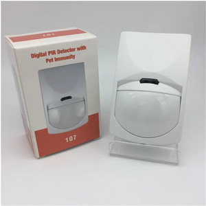 12V Có Dây PIR cảm biến chuyển động báo động treo tường PIR cơ thể con người hồng ngoại cảm biến chuyển động an ninh nhà phát hiện báo động phát hiện - Product Image 2