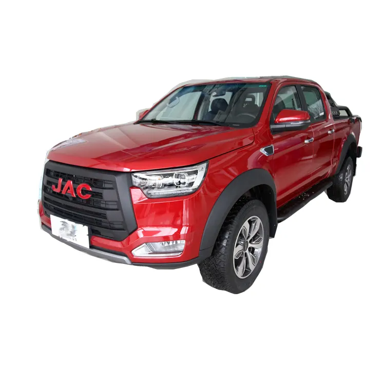 Guter Preis rote Farbe JAC T8 4x4 Diesel Doppelkabine Pickup