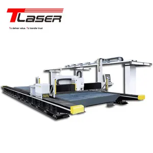 Precio de la máquina de corte por láser de fibra CNC de la marca TL Cut 6000W 8000W IPG Raycus fuente de láser