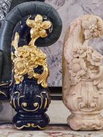 Sofá Seccional en Forma de L de Cuero Genuino Estilo Europeo, Estructura de Madera Sólida, Completamente Ensamblado, Muebles de Lujo para Sala de Estar A18